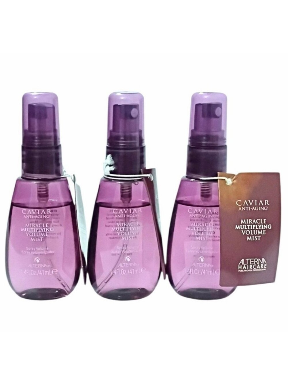Alterna Caviar Anti-Aging Miracle Multiplying Volume Mist 1.4oz x3 NEW